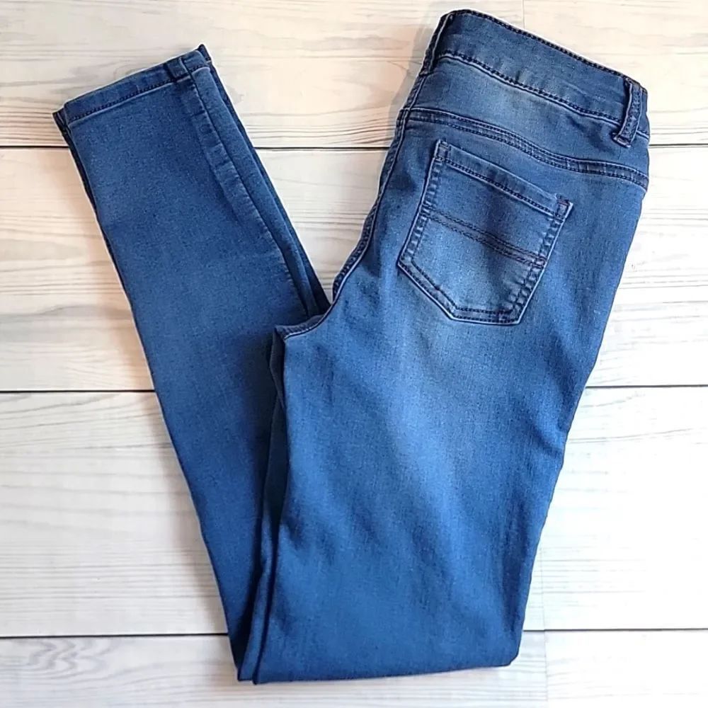 Epic Threads skinny jeans blue denim Girls junior size 14